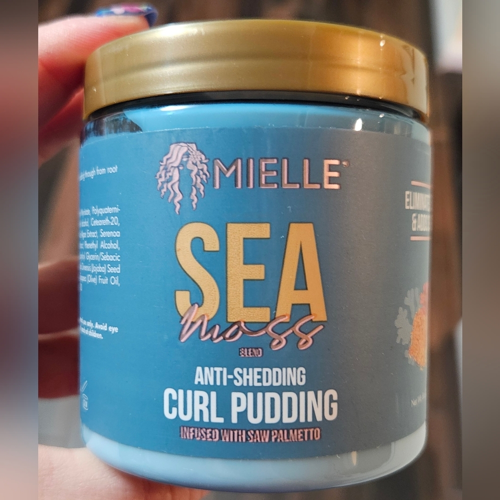 Mielle Sea Moss Anti-Shedding Curl Pudding